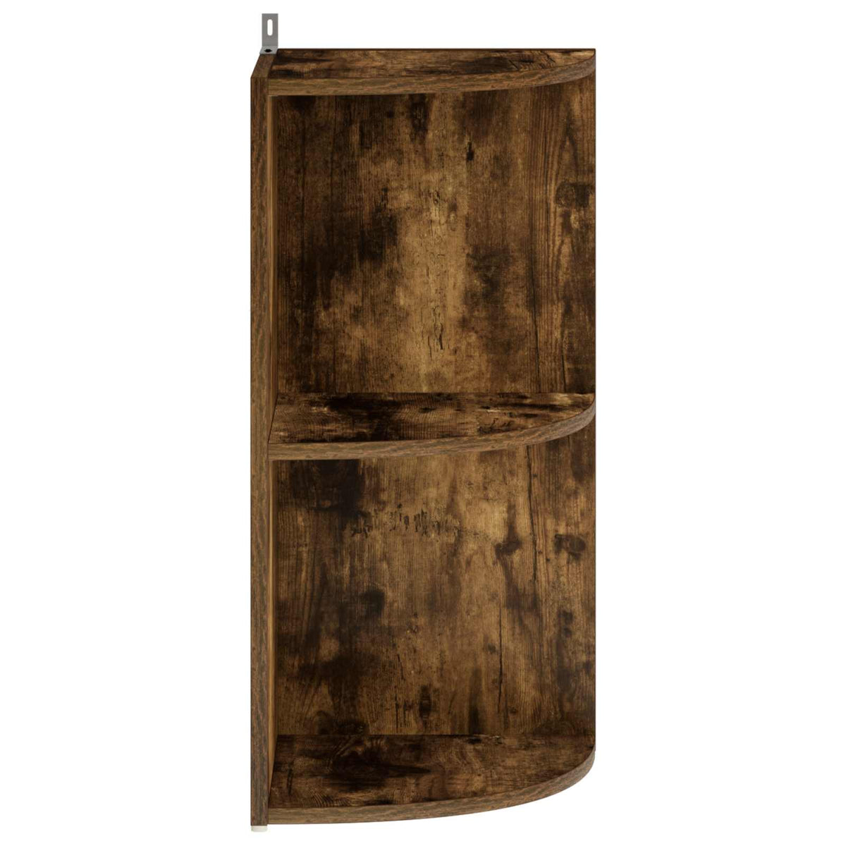 vidaXL Corner Shelf 2-Tier 31.5 x 31 x 66 cm Engineered Wood