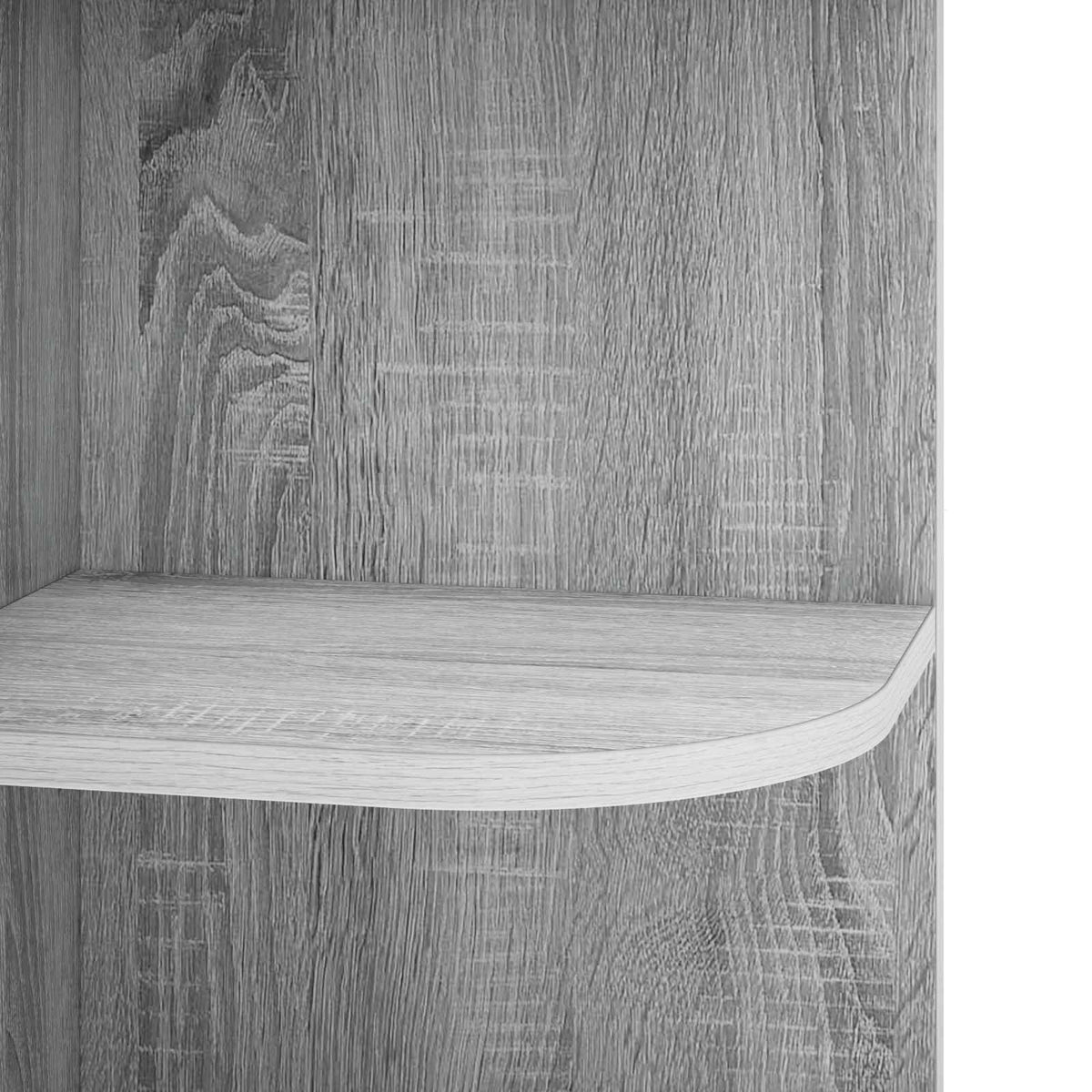 vidaXL Corner Shelf 2-Tier 31.5 x 31 x 66 cm Engineered Wood