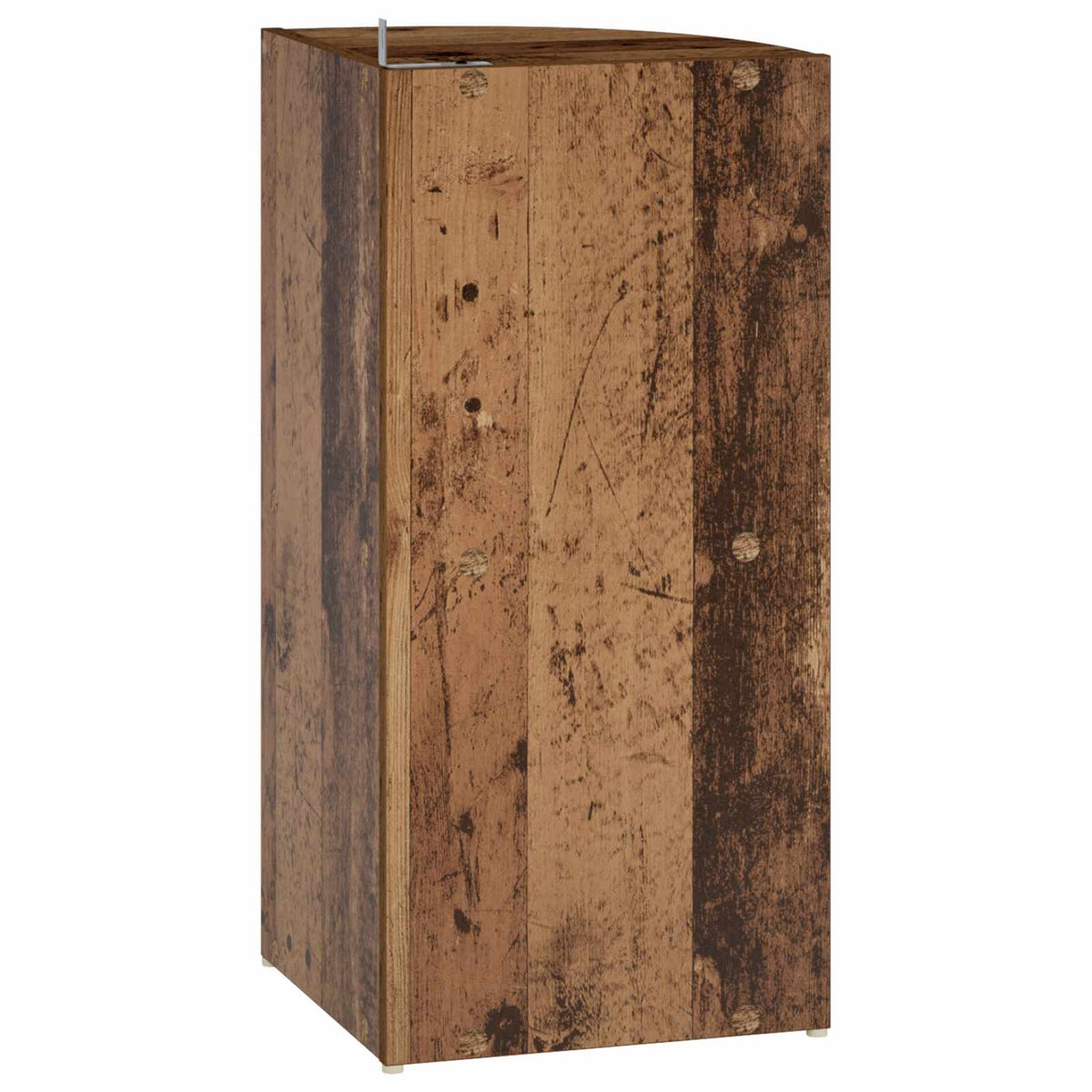 vidaXL Corner Shelf 2-Tier 31.5 x 31 x 66 cm Engineered Wood Old Wood
