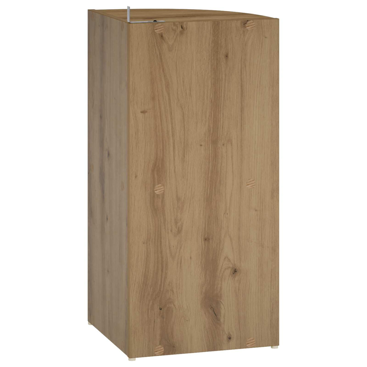 vidaXL Corner Shelf 2-Tier 31.5 x 31 x 66 cm Engineered Wood