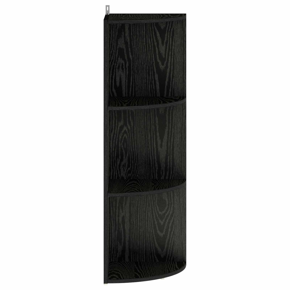 vidaXL Corner Shelf 3-Tier 41.5 x 41.5 x 107.5 cm Engineered Wood