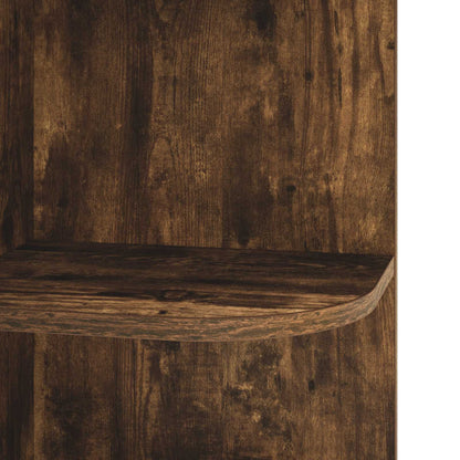 vidaXL Corner Shelf 3-Tier 41.5 x 41.5 x 107.5 cm Engineered Wood