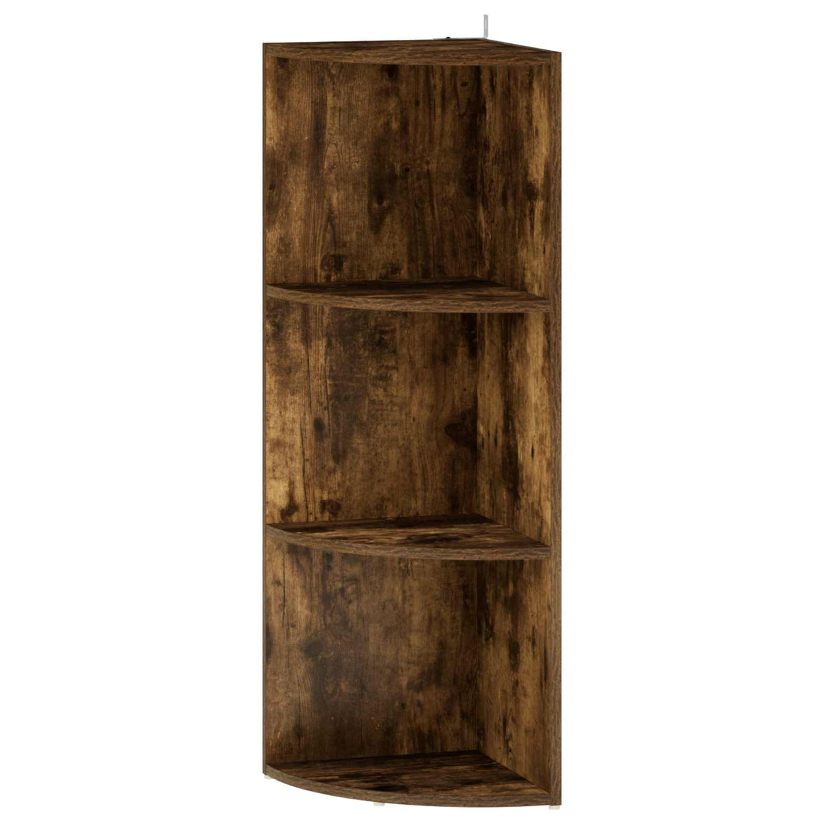 vidaXL Corner Shelf 3-Tier 41.5 x 41.5 x 107.5 cm Engineered Wood