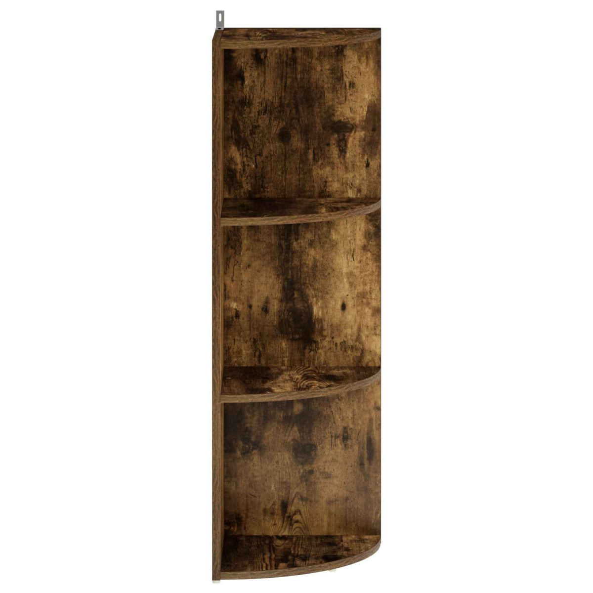vidaXL Corner Shelf 3-Tier 41.5 x 41.5 x 107.5 cm Engineered Wood