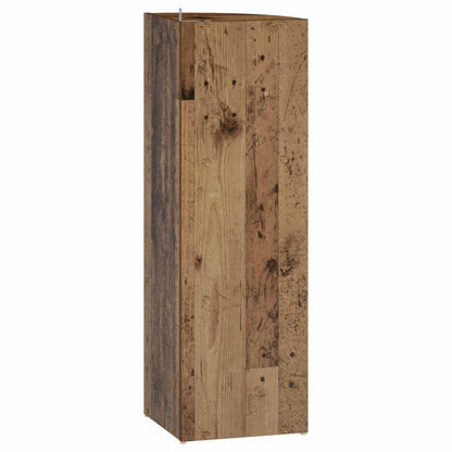 vidaXL Corner Shelf 3-Tier 41.5 x 41.5 x 107.5 cm Engineered Wood