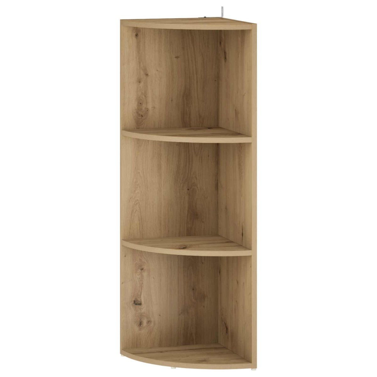 vidaXL Corner Shelf 3-Tier 41.5 x 41.5 x 107.5 cm Engineered Wood