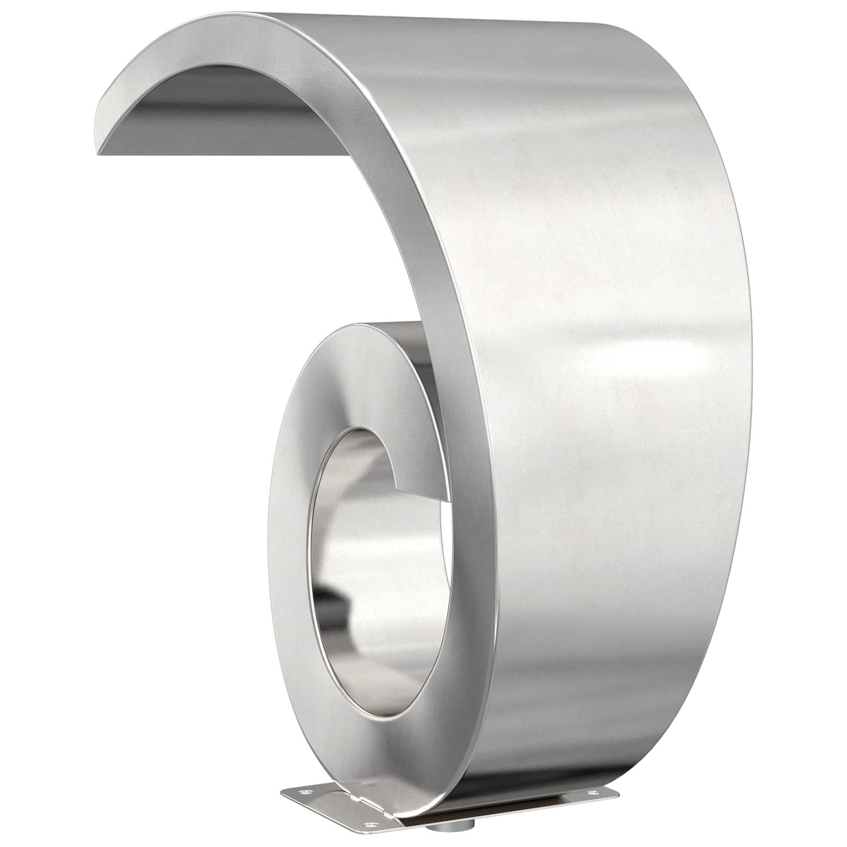 vidaXL Pool Waterfall with LED Stainless Steel 304 50 x 30 x 53 cm