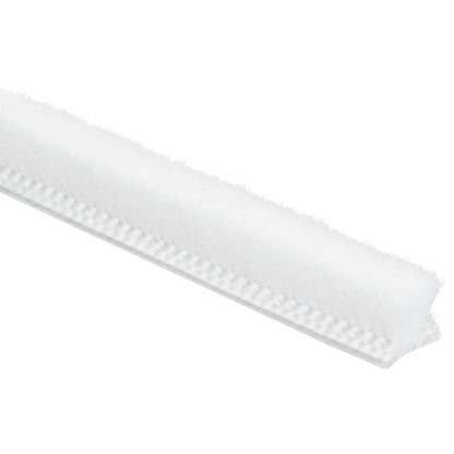 vidaXL Self-Adhesive Door Brush Seal 5 m PP White