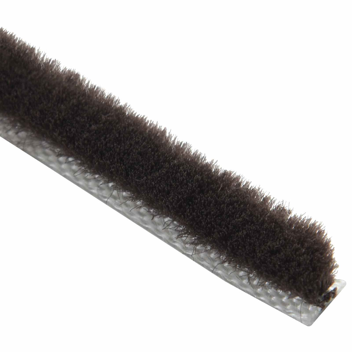 vidaXL Self-Adhesive Door Brush Seal 5 m PP Brown