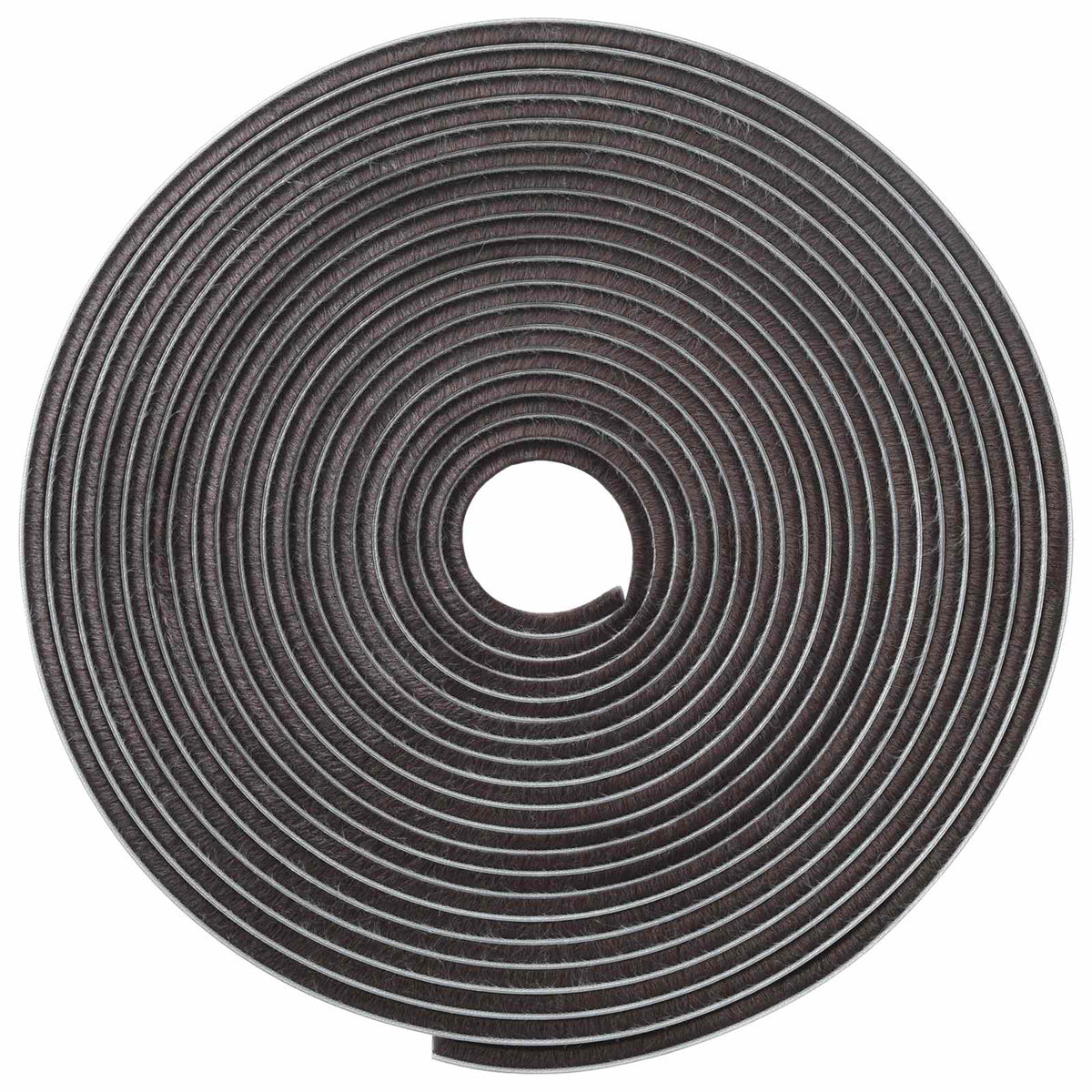 vidaXL Self-Adhesive Door Brush Seal 5 m PP Brown