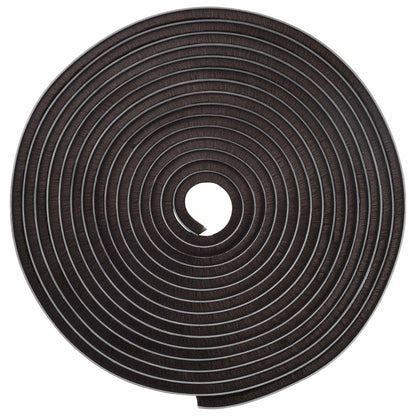 vidaXL Self-Adhesive Door Brush Seal 5 m PP Brown