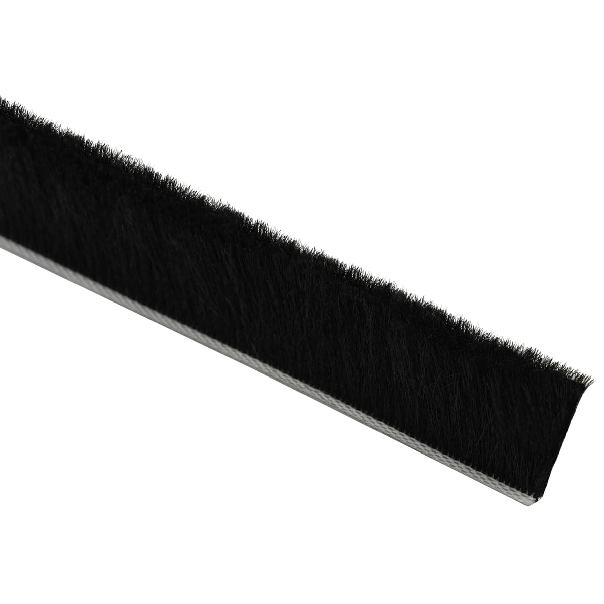 vidaXL Self-Adhesive Door Brush Seal 5 m PP Black