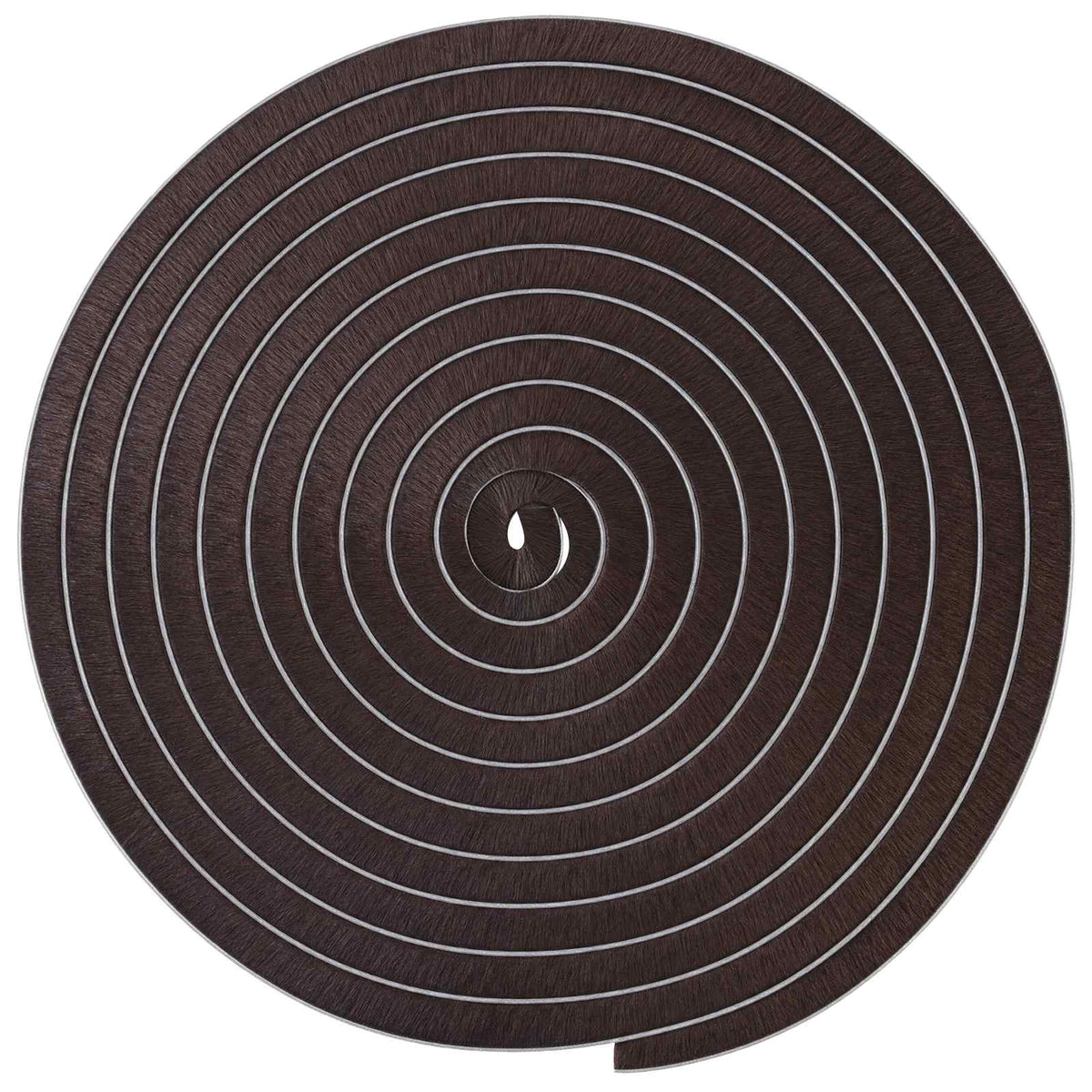 vidaXL Self-Adhesive Door Brush Seal 5 m PP Brown