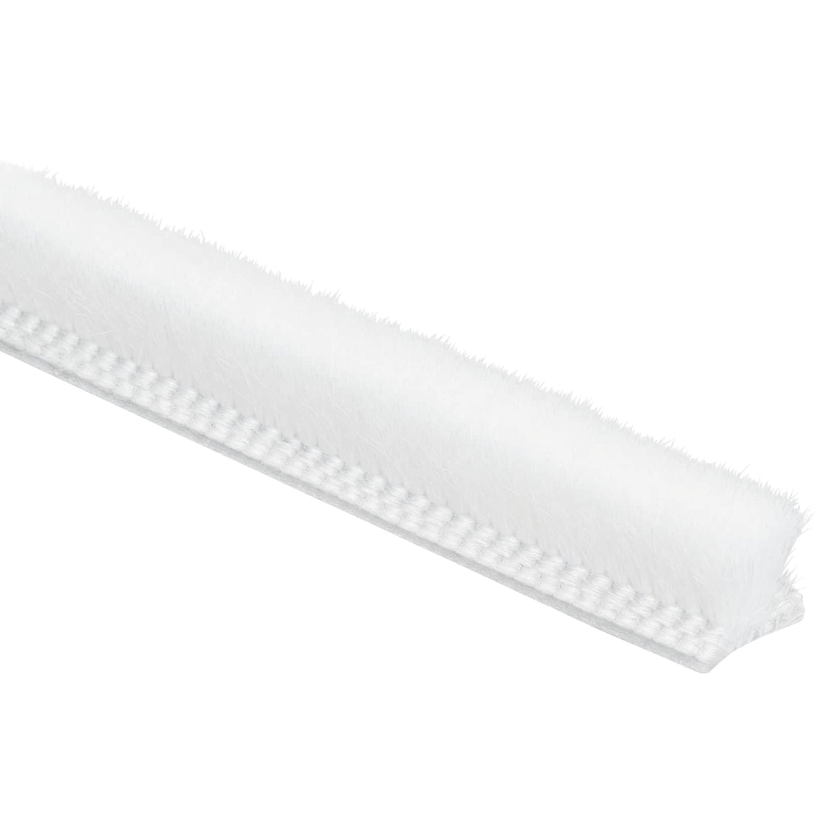 vidaXL Self-Adhesive Door Brush Seal 10 m PP White