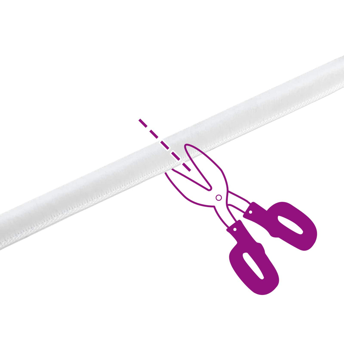 vidaXL Self-Adhesive Door Brush Seal 10 m PP White