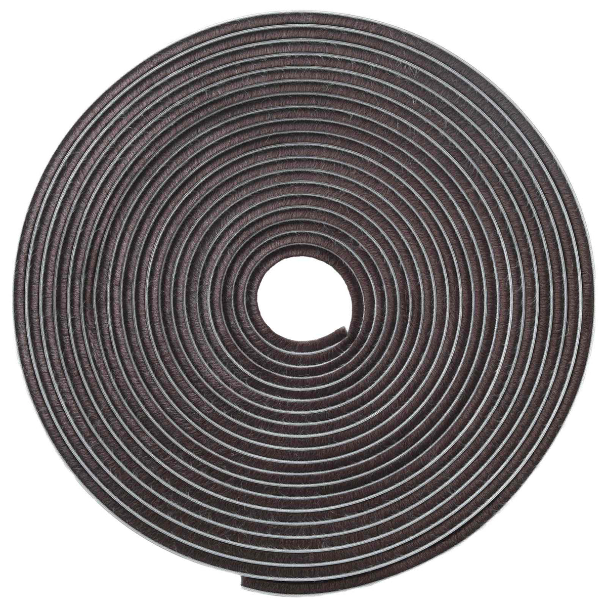 vidaXL Self-Adhesive Door Brush Seal 25 m PP Brown