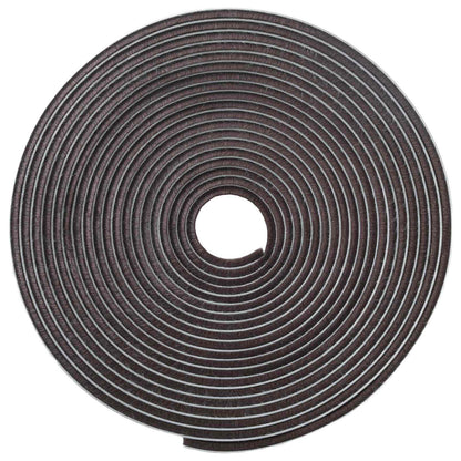 vidaXL Self-Adhesive Door Brush Seal 25 m PP Brown