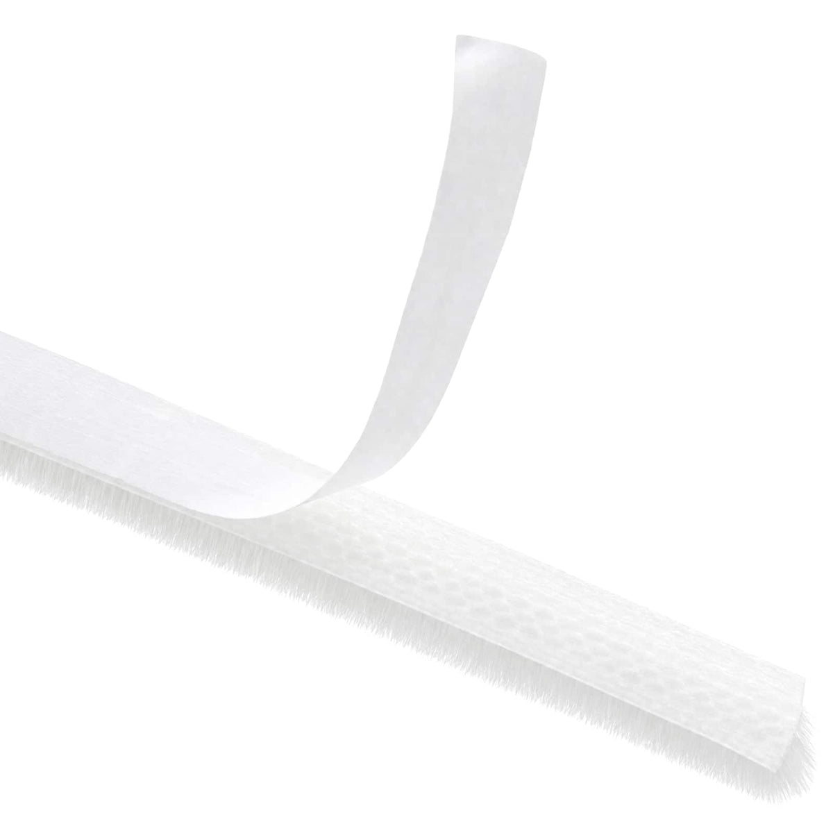 vidaXL Self-Adhesive Door Brush Seal 25 m PP White