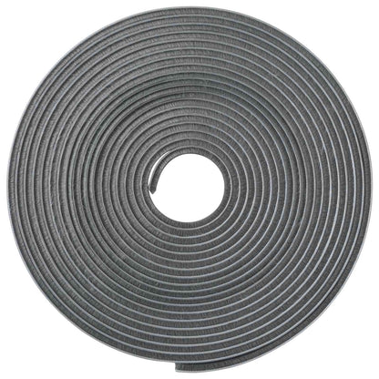 vidaXL Self-Adhesive Door Brush Seal 25 m PP Grey