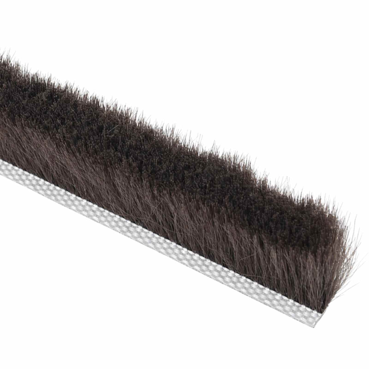 vidaXL Self-Adhesive Door Brush Seal 25 m PP Brown