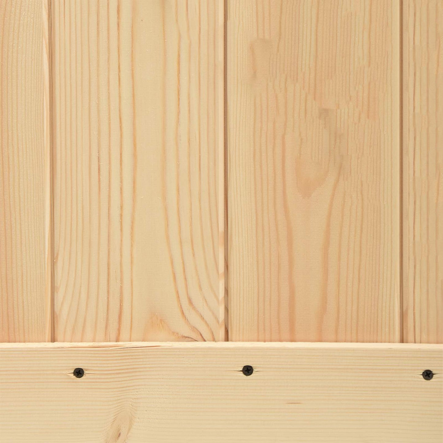 vidaXL Sliding Door Natural and White 90 x 210 cm Solid Pine Wood