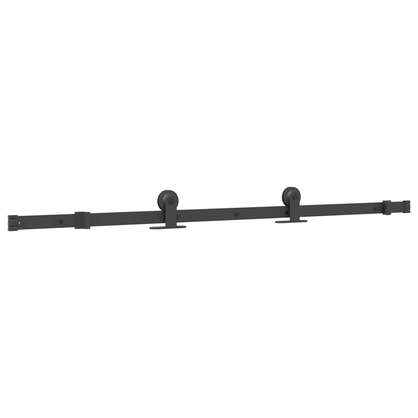 vidaXL Sliding Door NARVIK Natural and Black 70 x 210 cm (152.5 cm)