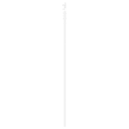 vidaXL Sliding Door White 83 x 202 cm Solid Pine Wood