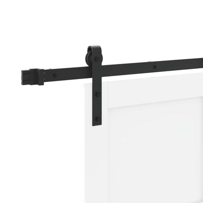 vidaXL Sliding Door White 83 x 232 cm Solid Pine Wood