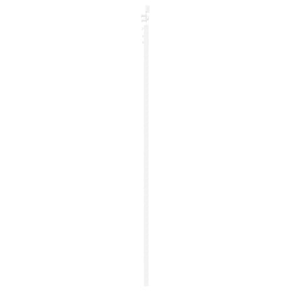 vidaXL Sliding Door White 83 x 202 cm Solid Pine Wood