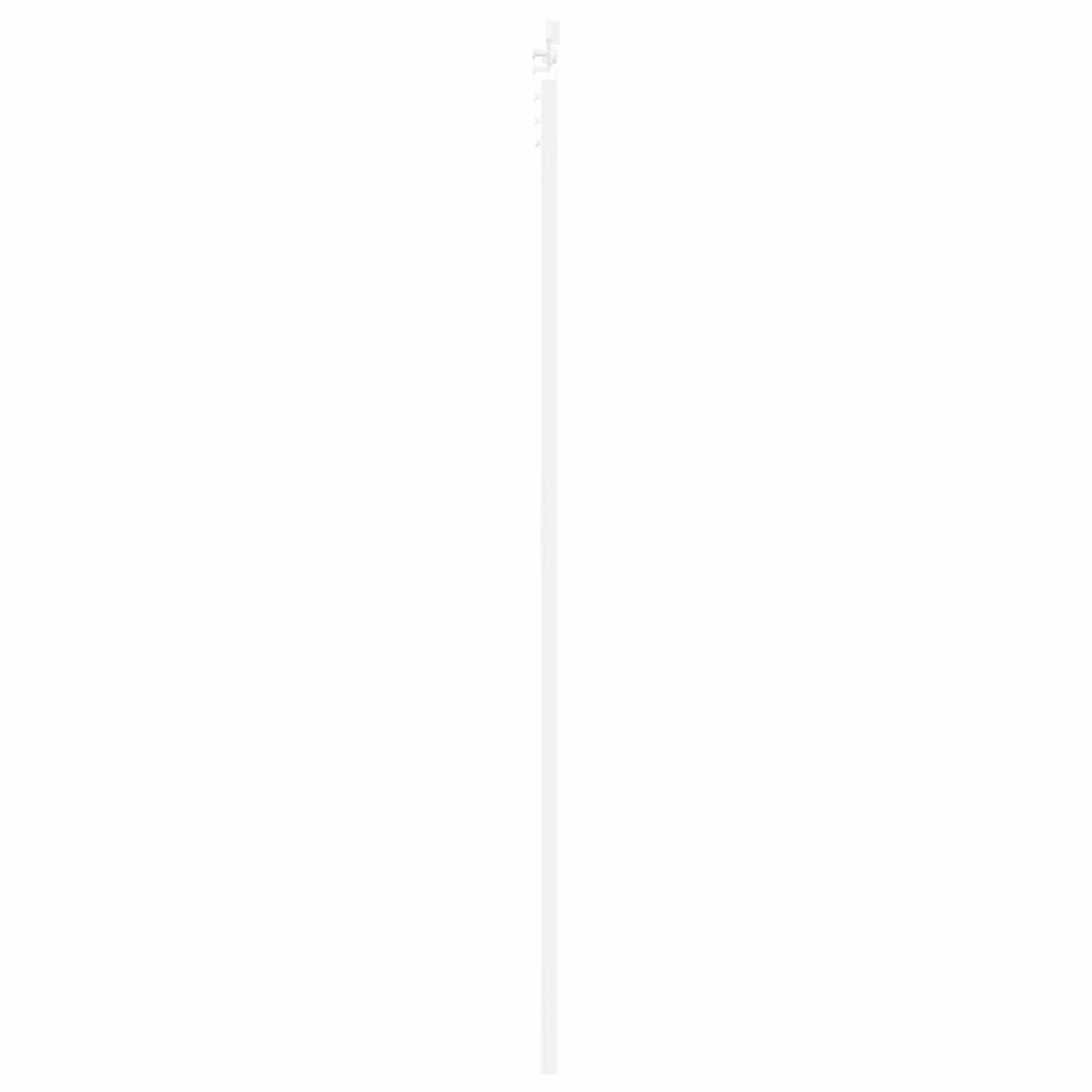 vidaXL Sliding Door White 83 x 232 cm Solid Pine Wood
