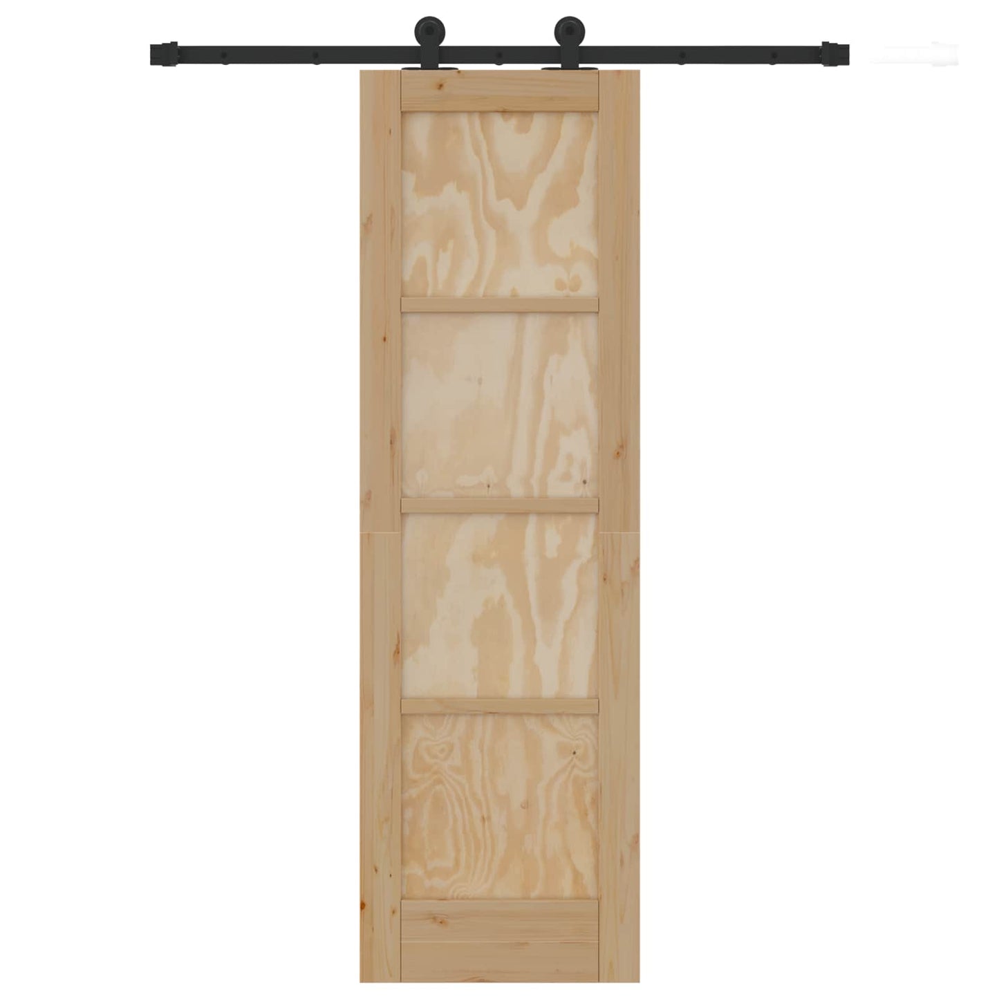 vidaXL Sliding Door ORKDAL Natural 61 x 198.5 cm Solid Pine Wood