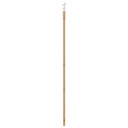 vidaXL Sliding Door Natural and White 73.5 x 211 cm Solid Pine Wood