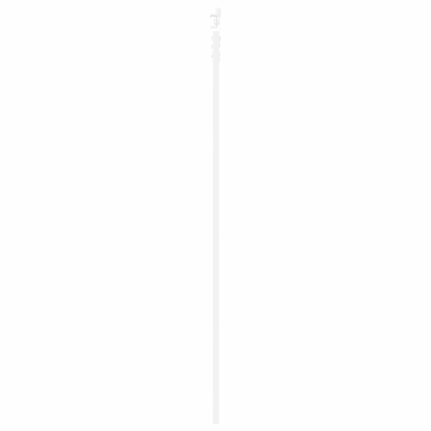 vidaXL Sliding Door White 83 x 232 cm Solid Pine Wood
