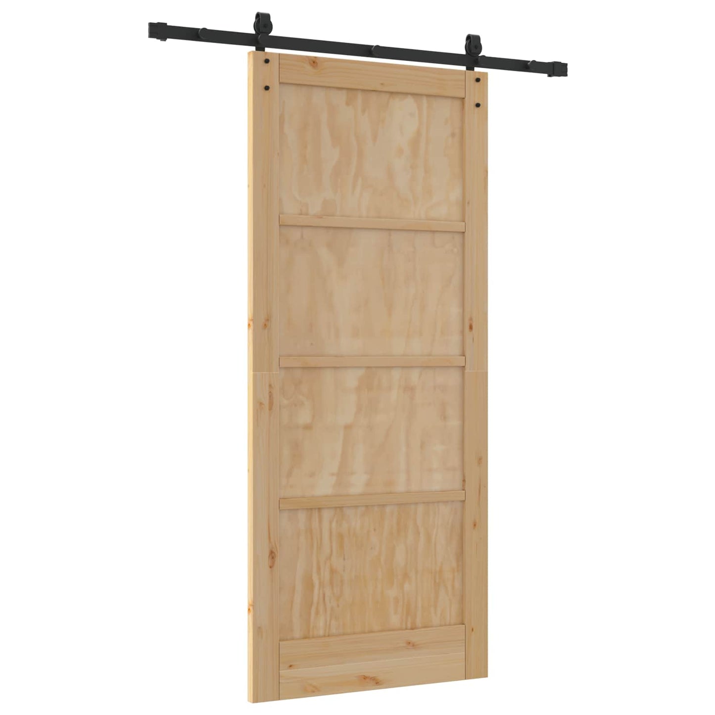 vidaXL Sliding Door ORKDAL Natural 86 x 198.5 cm Solid Pine Wood