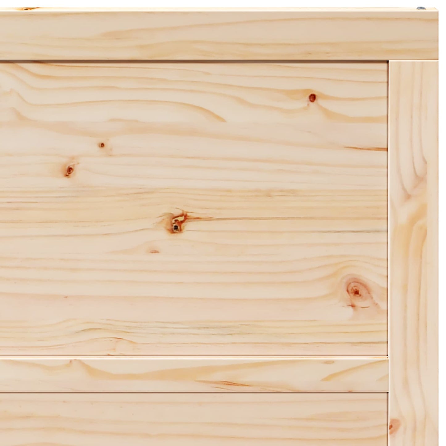 vidaXL Sliding Door Natural 80 x 208 cm Solid Pine Wood