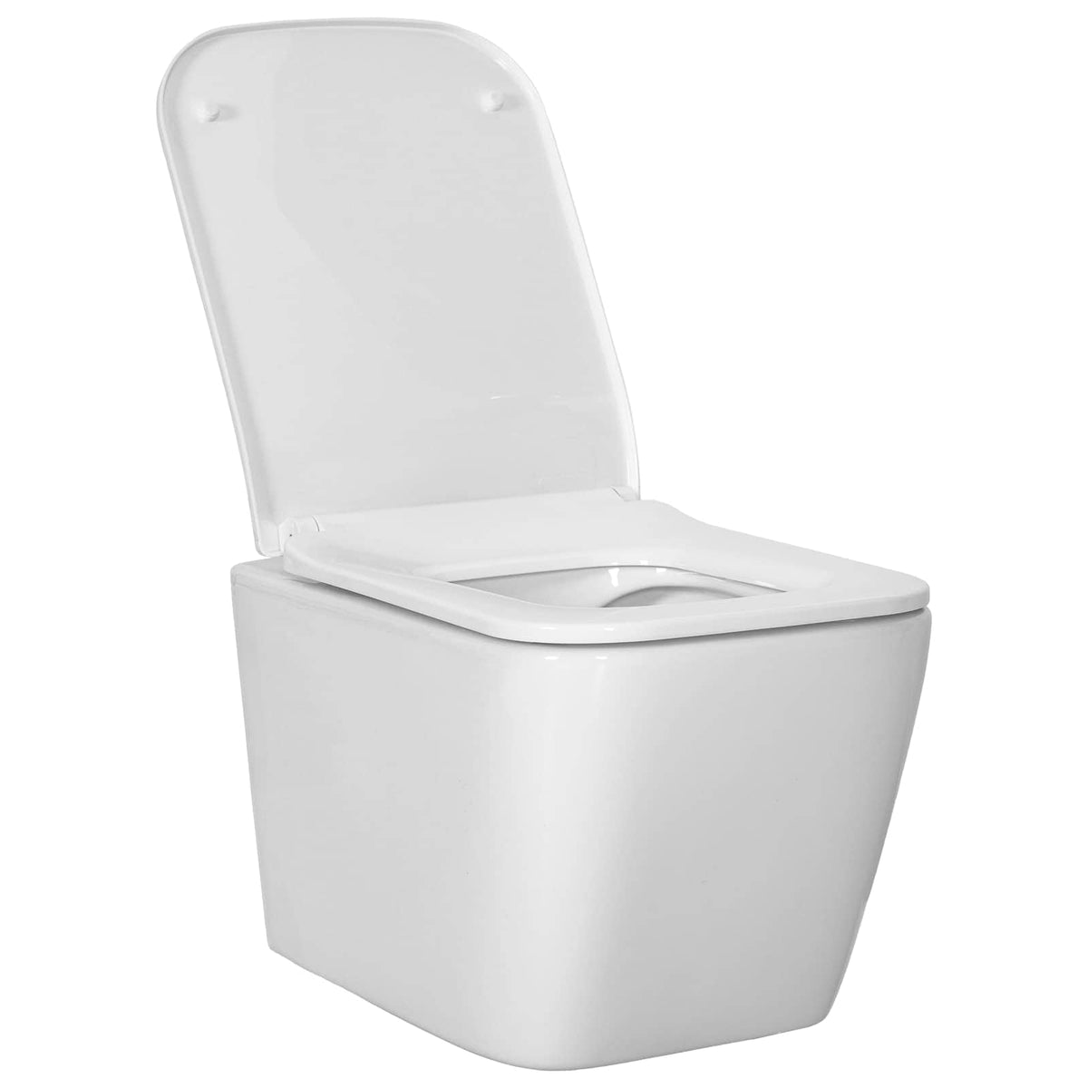 vidaXL Wall-hung Toilet Ceramic White