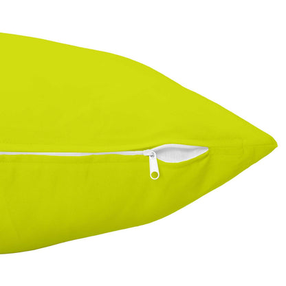 vidaXL Cushion with Pillow HEERLEN 6 pcs Bright Green Polyester