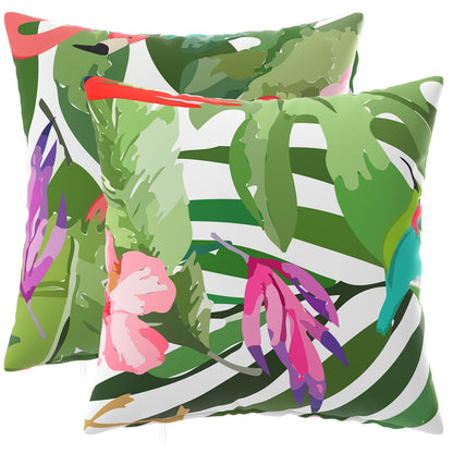 vidaXL Cushion with Pillow HEERLEN 2 pcs Multicolour Polyester