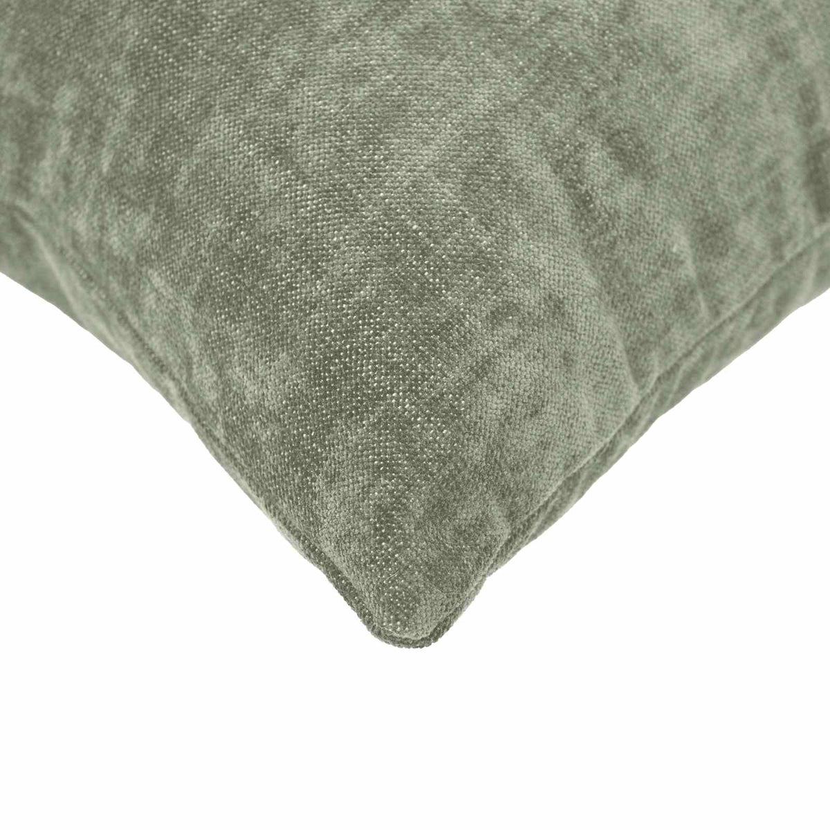 vidaXL Cushion with Pillow HEERLEN 6 pcs Green Chenille Fabric