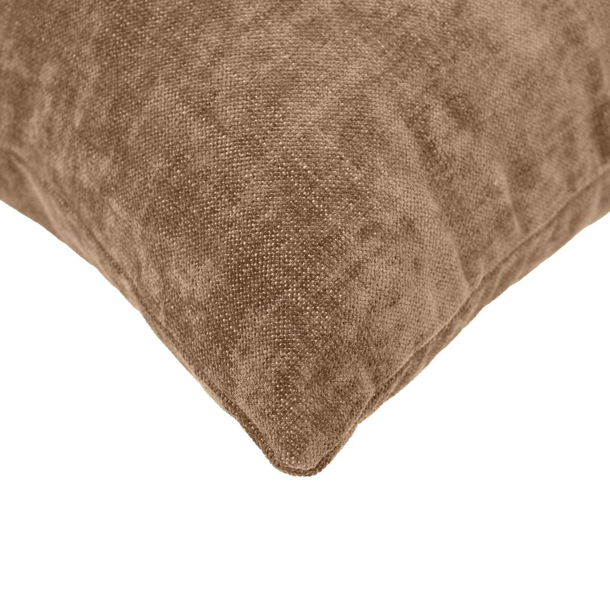 vidaXL Cushion with Pillow HEERLEN 6 pcs Brown Chenille Fabric