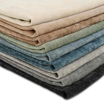 vidaXL Cushion with Pillow HEERLEN 2 pcs Cream Chenille Fabric