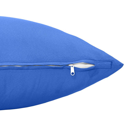 vidaXL Cushion with Pillow HEERLEN 2 pcs Royal Blue Polyester