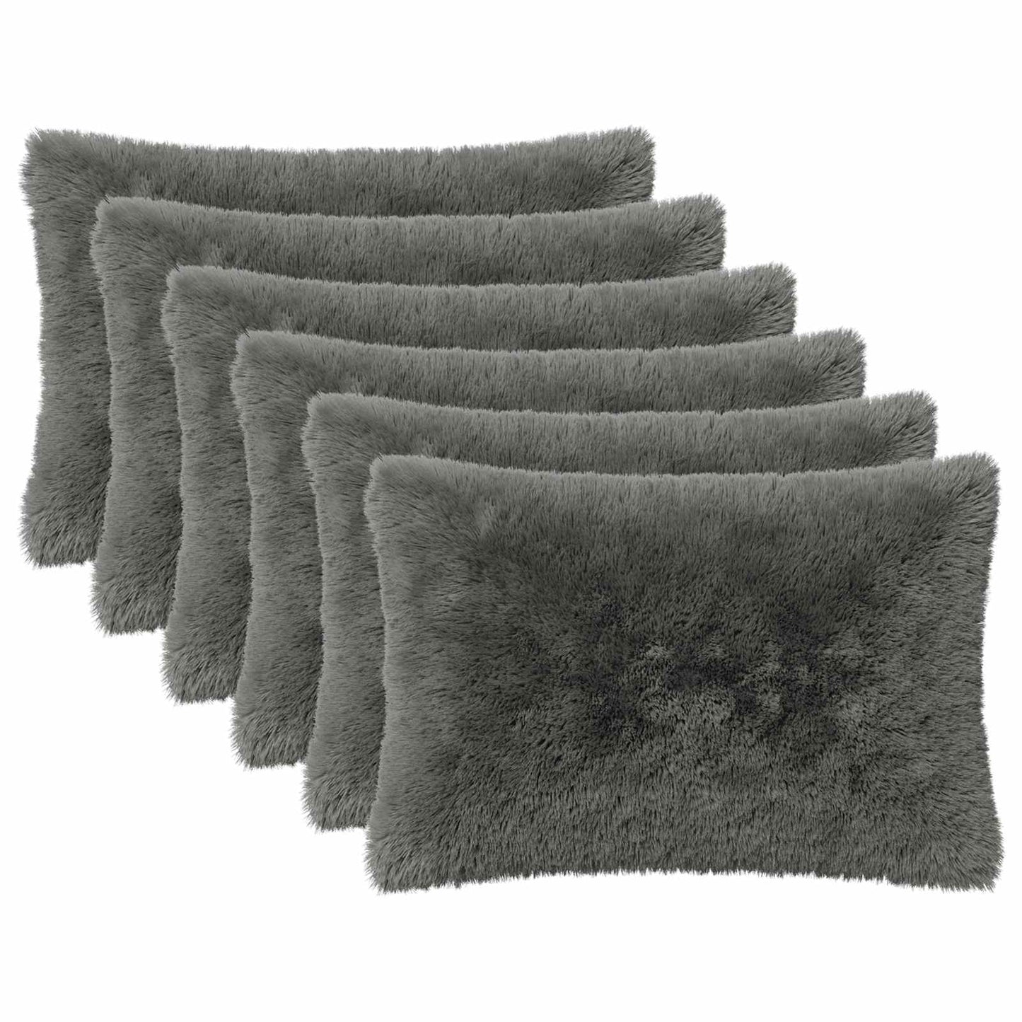 vidaXL Cushion with Pillow HEERLEN 2 pcs Light Green PV Fleece