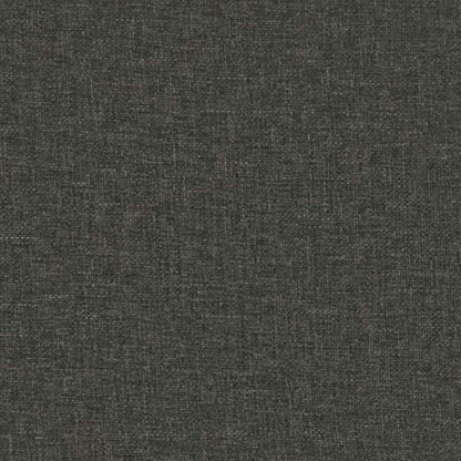 vidaXL Cushion with Pillow HEERLEN 2 pcs Dark Grey Fabric