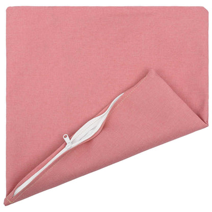 vidaXL Cushion with Pillow HEERLEN 6 pcs Pink Fabric