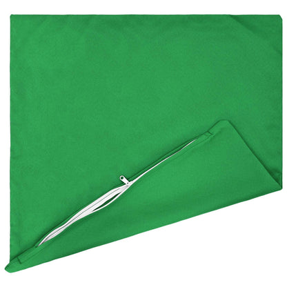vidaXL Cushion with Pillow HEERLEN 6 pcs Green Polyester
