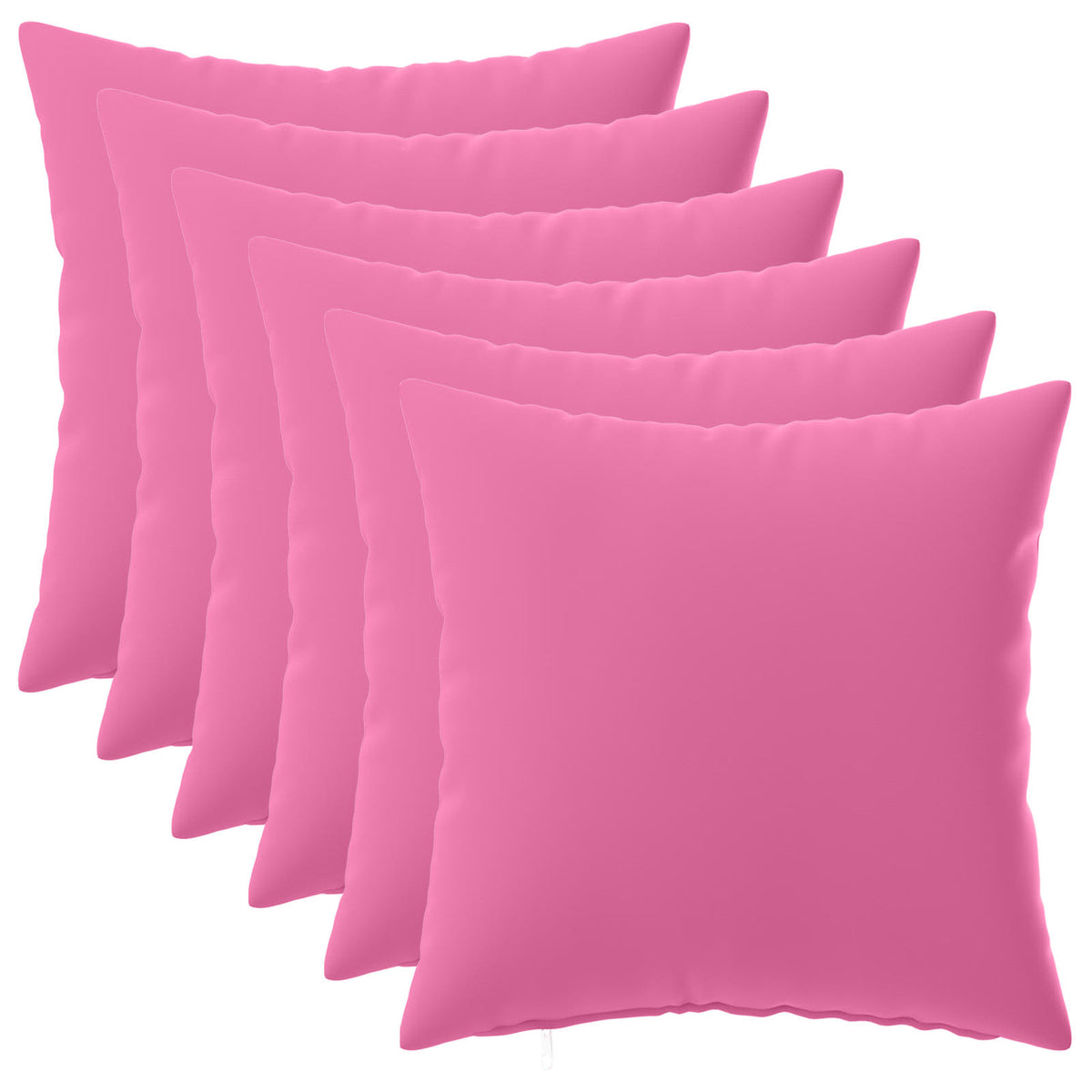vidaXL Cushion with Pillow HEERLEN 6 pcs Pink Polyester