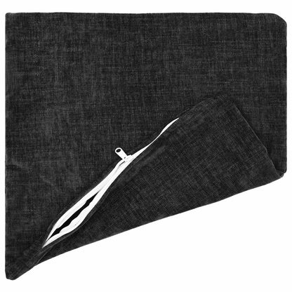 vidaXL Throw Pillow 6 pcs HEERLEN Anthracite 40 x 40 cm