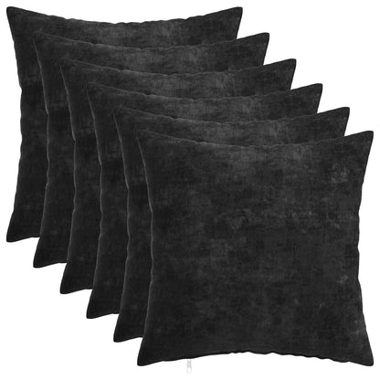 vidaXL Throw Pillow 6 pcs HEERLEN Anthracite 40 x 40 cm