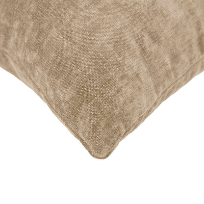 vidaXL Throw Pillow 2 pcs HEERLEN Taupe 40 x 40 cm Chenille Fabric